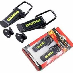 MM Racing Car Big Boot Bonnet Side Bumper Guards Toggle Fasteners Catch Clips 2PCS Locking Carabiner-10