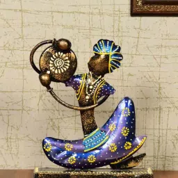 craft tree Blue Iron Musician Figurine-picture-23