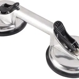 Two Cup Aluminium Suction Glass Lifter; Glass Carrying Handle; 100 Kg Capacity Non-magnetic Line Level-picture-13