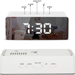 degosh Digital White Clock image 2