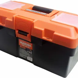 Professional Reinforced Plastic Moulding Tool Box with Transparent Accessories Storage Box and Isolation Tray (35.5 X 18 X 18.5 cm) - 520301 Tool Box-28