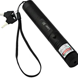 GLOWISH MULTI LIGHTS DESIGNER GREEN LASER LIGHT POINTER WITH SAFETY LOCK FEATURES-70