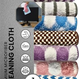 Anti-Static Microfiber Cloth for Monitor & Keyboard Wet and Dry Microfiber Cleaning Cloth-image-98