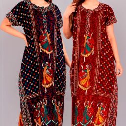 Pack of 2 Women Nighty-image-28