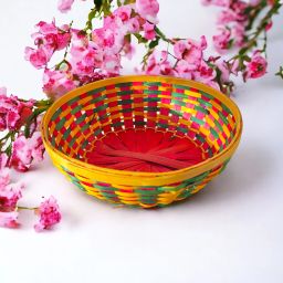 Wooden Handmade Basket for fruits Storage,Wedding Hamper,Dining Table,Gifting Wooden Fruit & Vegetable Basket-image-7