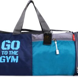 25 L Gym Duffel Bag - Duffle/Gym Bag/Shoulder Bag for Men & Women (Blue, Kit Bag) - Blue-image-24