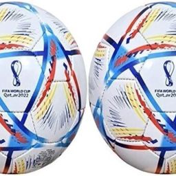 Set Of FIFA WORLD CUP 2 Qatar football And Air Pump, Football - Size: 5-image-55