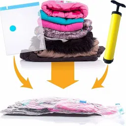 5Pack Vacuum Compression Storage Bags With Pump,Space Saver Sealer Bag P303 Travel Storage Vacuum Bags-image-49