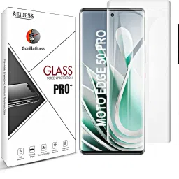 Aeidess Edge To Edge Tempered Glass for motorola edge 50 pro-picture-15