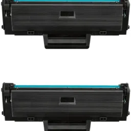 FINEJET W1112A / 110A Toner Cartridge Compatible with HP 108/108a//131//136/138(2-pcs) Black - Twin Pack Ink Bottle-image-3