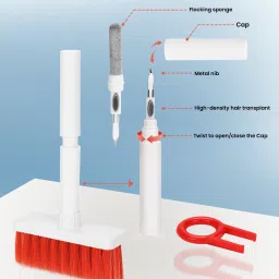 iTronix 5 in 1 Gadget Cleaner Kit for Keyboard / AirPods / Earphones | Cleaning Kit for Computers, Laptops, Mobiles image 5
