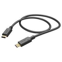 Hama Type C to Type C 3.3 Feet (1M) Cable (Sync and Charge, Black)-18