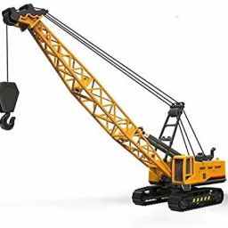 Unbreakable Metal Crane Toys for Kids 360 Degree Rotating Towing Construction Crane Toy Vehicle for Boys-18