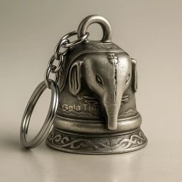 Ganesh Guardian Bell Activa Ghanti Keyring Retutn Gift for Sister Boy Bappa Fans Key Chain-image-103