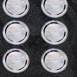 Kanjak Special Gift/Stainless Steel Plate/return Gift/Kanjak Gift/Bansuri 6PC Quarter Plate-image-83