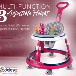 Musical Activity Walker With Parent Rod-11