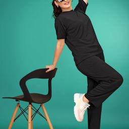 houseofcommon Solid Women Track Suit-picture-11