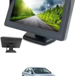 4.3 inch Dashboard Standing LCD TFT Monitor Display for Car Dashboard-64 Black LCD-image-3