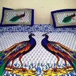 140 TC Cotton Double Printed Flat Bedsheet-image-66