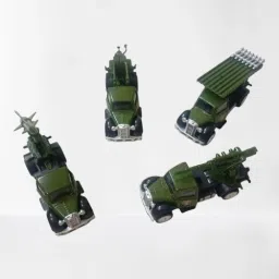 Toy Auto World Military Die-Cast Vehicle Set 1.55 Scale | Pack of 4-image-86