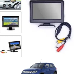 Universal Digital Black Full HD 4.3 Dashboard LCD Monitor Screen For Car-39 Black LED-image-95