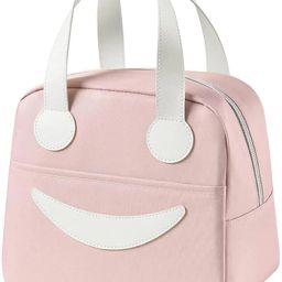 Insulated Small Smiley Lunch Bag for Men Women Kids Boys and Girls Waterproof Lunch Bag-image-50