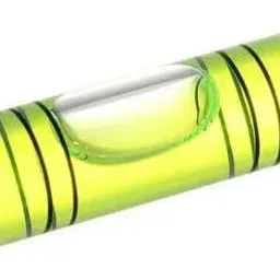 Precision Bubble Level x 3pcs AASONS Bubble Spirit Level Precision Size 9.5x34mm (Pack Of 3) Non-magnetic Engineer's Precision Level image 2