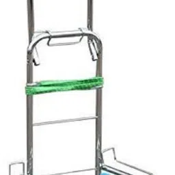 4 Wheeler Grocery Shopping Portable Basket Aluminium Trolley Luggage Trolley-image-49
