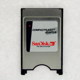 SanDisk Compact Flash Adaptor PCMCIA PC Card Reader-11