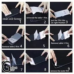 yuvu77 Back Screen Guard for VIVO V50 5G, Membrane 360 coverage image 3