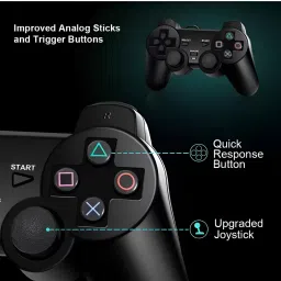 HG WORLD Playstation Dualshock2 Analog Joystick|Joypad Vibration Function Wired VideoGameMotion Controller image 2