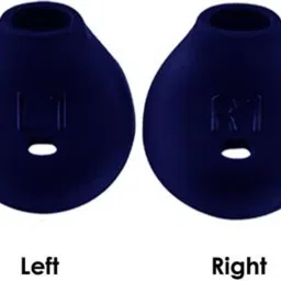 BBS PRO 6 Pcs (3 Pair) Black es Anti-Slip Silicone Replacement Ear Tips In The Ear Headphone Cushion (of , Black) Silicone replacement In The Ear Headphone Cushion (Pack of 3, Black) In The Ear Headphone Cushion-5