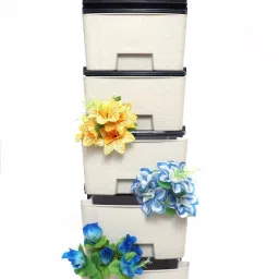nejadhari 5 Layer Multi-Functional Storage Drawer PP Collapsible Wardrobe image 2