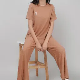 Top Palazzos Co-ords Set-image-23