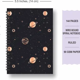 rot rix Notebook A5 Diary Ruled 144 Pages image 2