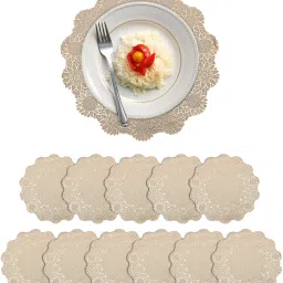 Round Pack of 12 Table Placemat-24