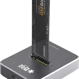 eiRa M.2 NVMe/NGFF Dual Protocol SSD Dock (USB 3.1 Gen2) 3.5 inch External SSD Enclosure-16