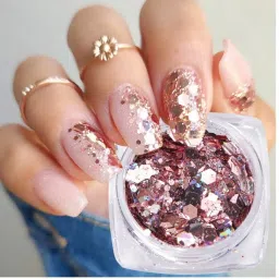 gfsu - go for something unique HIGH SHINY GLOSS NAIL GEL & CHUNKY GLITTER COMBO image 4