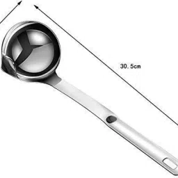 Stainless Steel Oil Soup Separator Spoon, Oil Filter Spoon Kitchen Tool Set-image-76