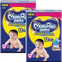 All Night Standard Diapers Combo Size Medium(Pack of 2) Adult Diapers - M-picture-23