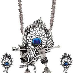 Plastic Silver, Multicolor Jewel Set-image-96