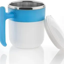 Coffee Mug Unbreakable Insulated Double Wall Proof Plastic Indian Coffee Filter-image-2
