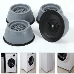 Washing Machine Stand Anti Vibration Pads Washer Foot Pads Plastic Kitchen Trolley-image-40