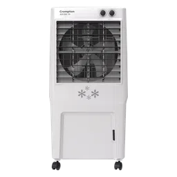 Crompton Jedi 70 Litres Desert Air Cooler with Everlast Pump (Fully Collasible Louvers, Black & White)-image-9