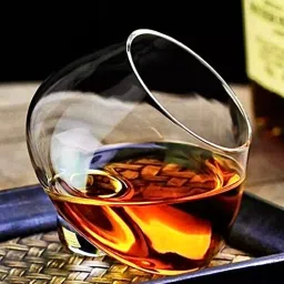 melbify Dancing 300Ml Borosilicate Glass (Set Of 2) Whiskey Glasses-picture-23