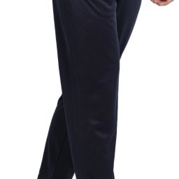 Men Solid Blue Track Pants-image-3