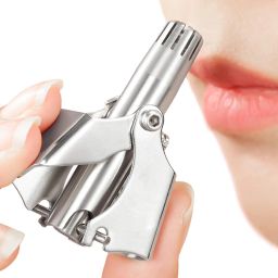 Nirvic Manual Nose Trimmer Nasal Hair Trimmer For Men Mini Portable Nose Hair Trimmer 10 minRuntime 10 Length Settings-24