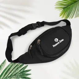 Fashion Zone Waist Bag Elegant Style Travel Pouch Passport Holder with Adjustable Strap-14