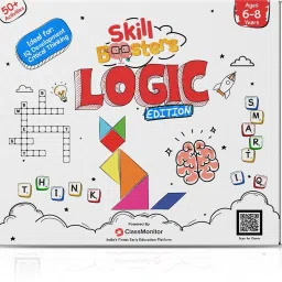 100+ Learning Activity Age 6-8 Years Logic Learning Kit for Kids-5