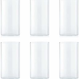 borosil (Pack of 6) Vision Glass 350 ML Glass Water/Juice Glass-picture-40